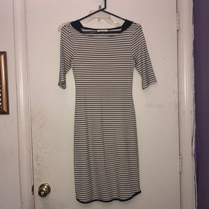 Long stripped dress